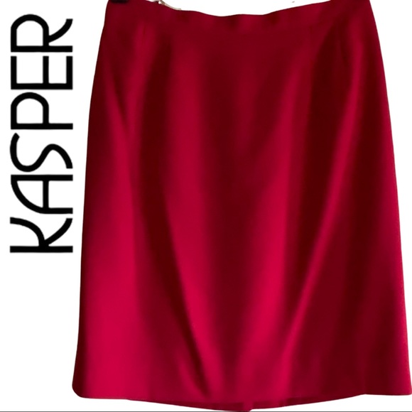 SET Kasper for ASL Fitted Jacket & Skirt Suit - Picture 11 of 13